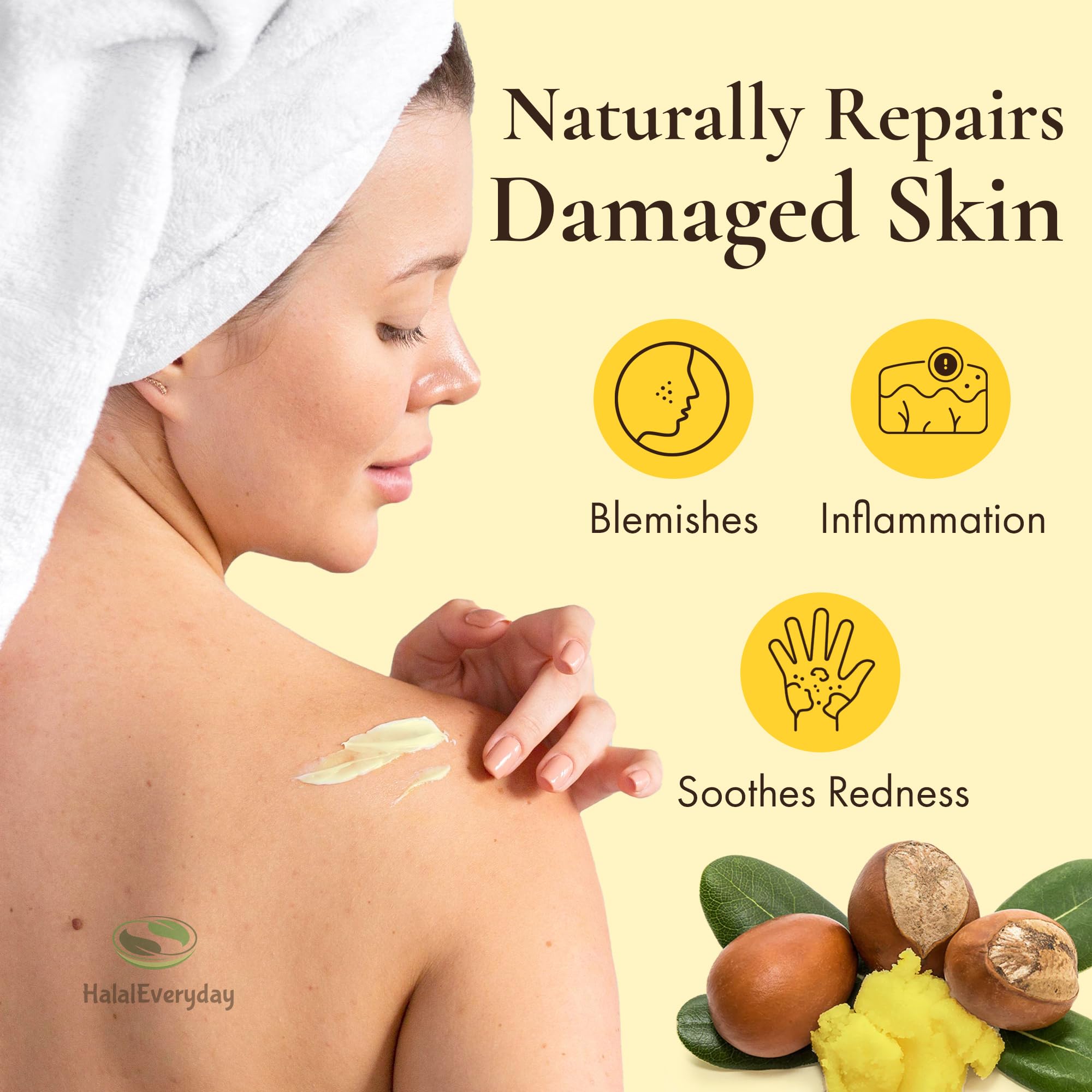 HalalEveryDay DIY beauty blends with shea butter for custom lotions