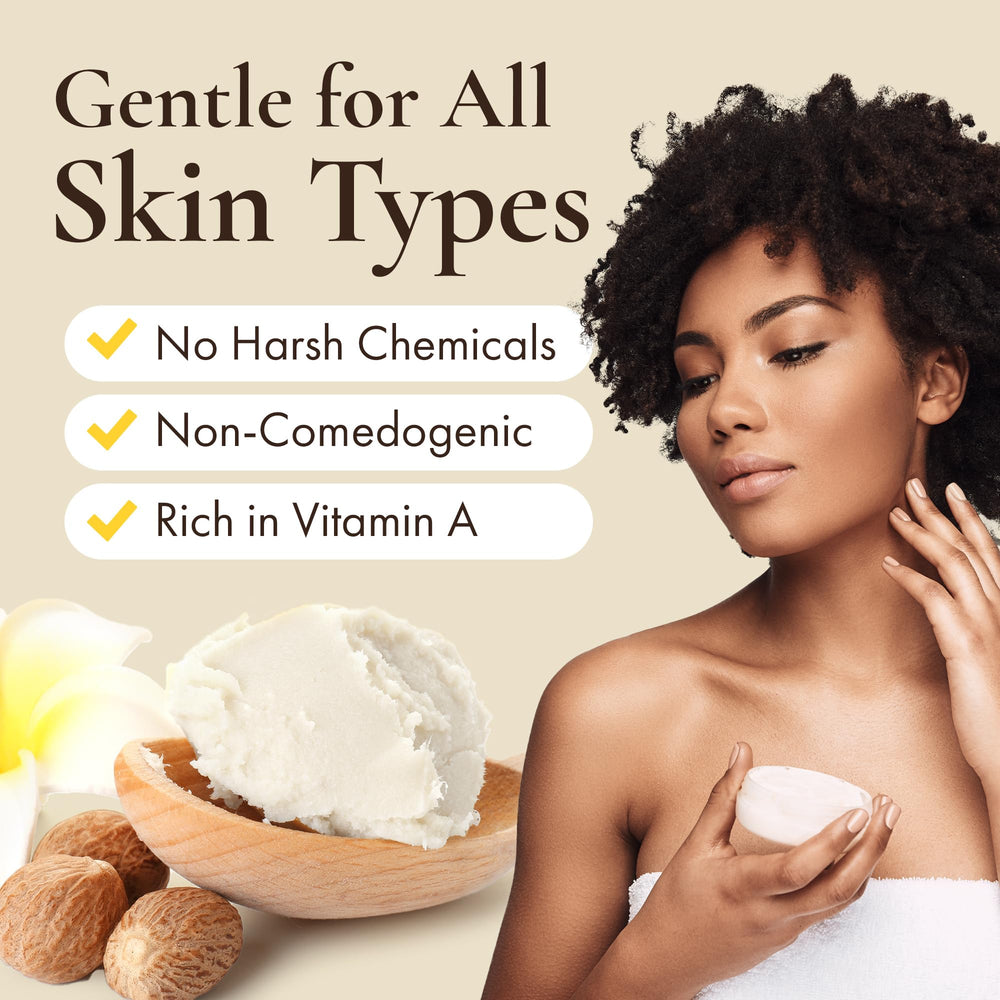 HalalEveryDay phytosterols-rich shea butter for skin conditioning.
