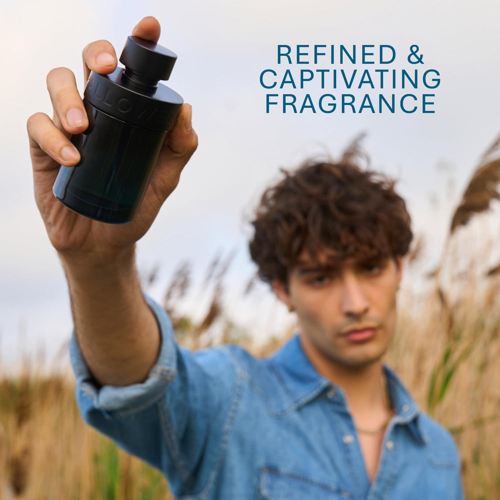 Halloween Man X coffee-leather focus suggests rich, bold character for confident occasions.