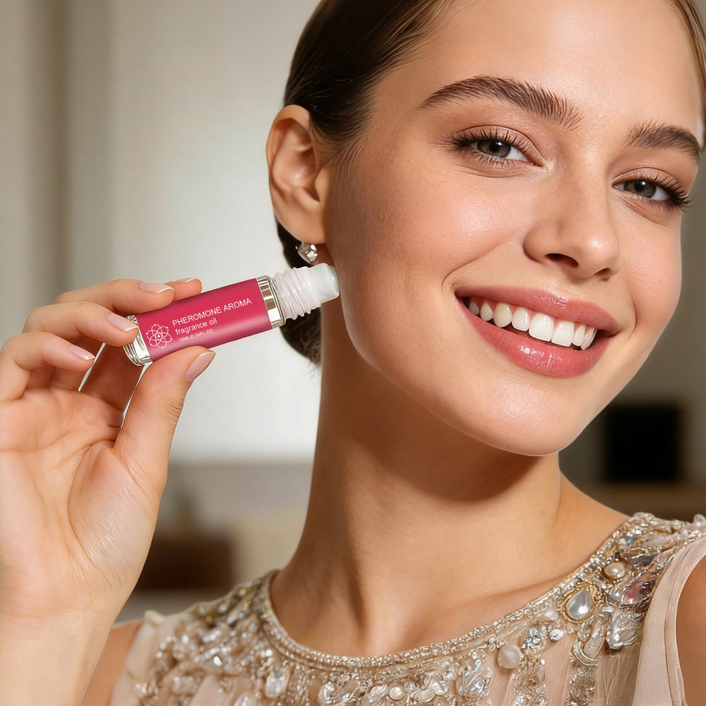 Halonly perfume trail suggests long-lasting scent for all-day confidence.