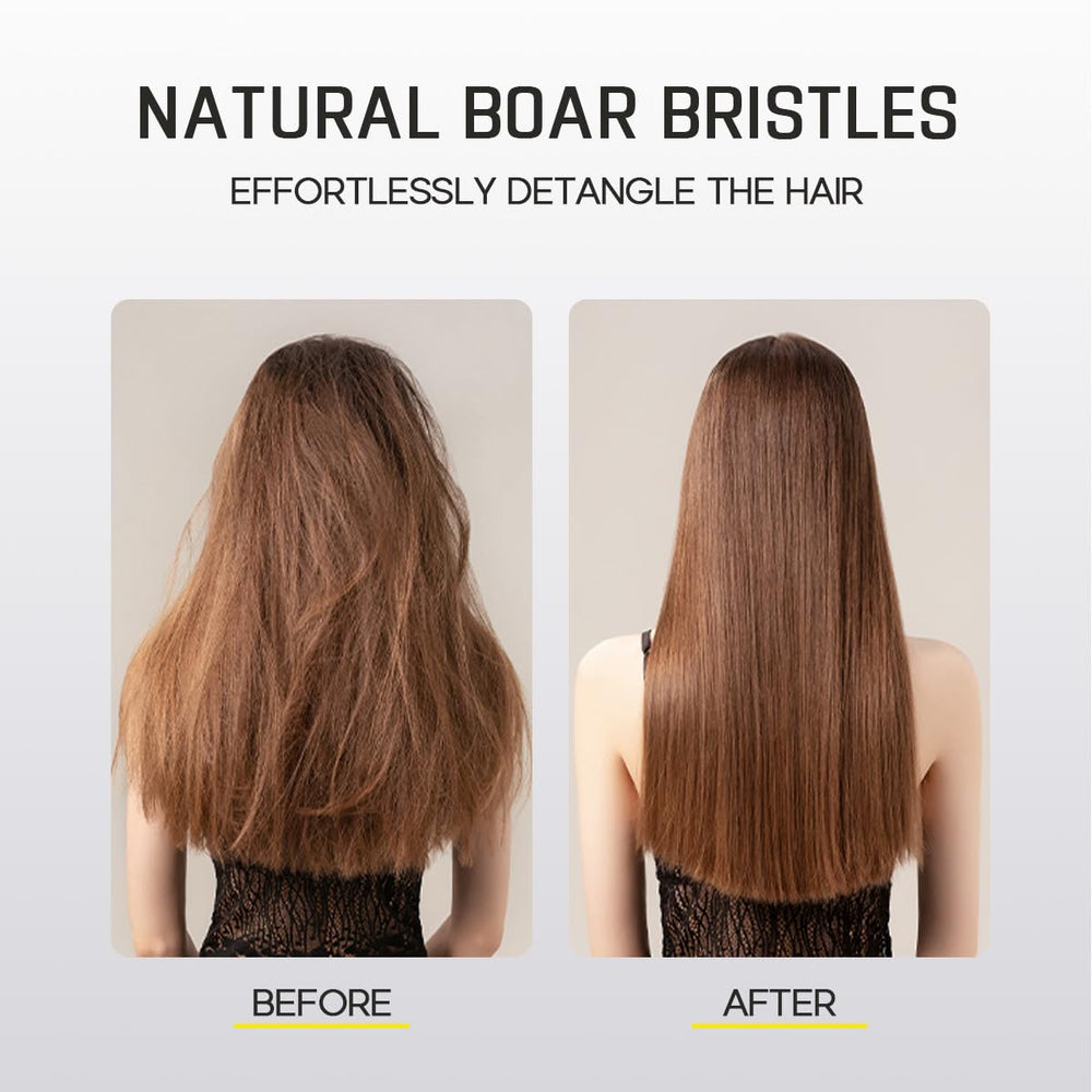 HALOVIDA Flexible-head brush glides without pulling for comfortable use
