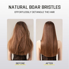 HALOVIDA Flexible-head brush glides without pulling for comfortable use