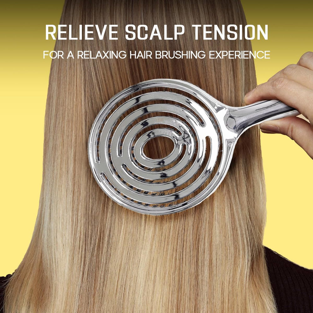 HALOVIDA Scalp-massage feature supports gentle scalp stimulation during brushing