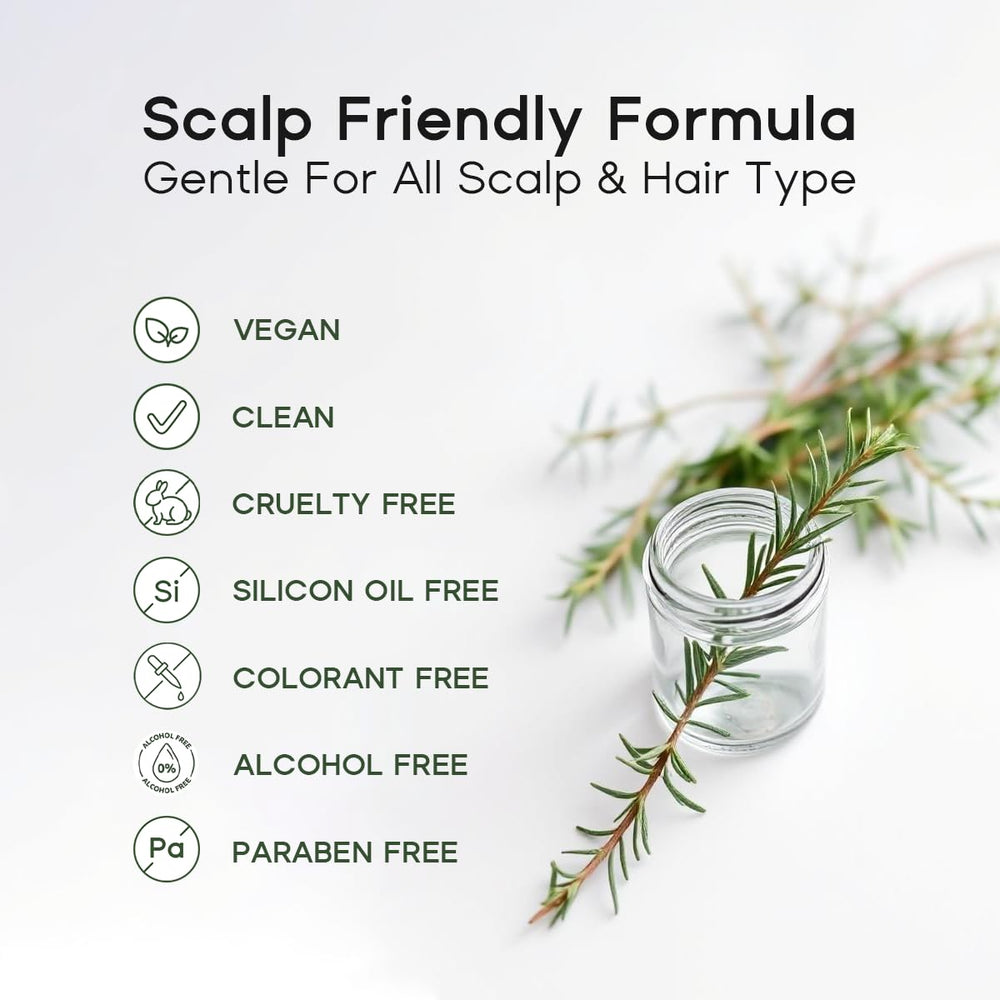 Cruelty-free HALOVIDA packaging for premium scalp care