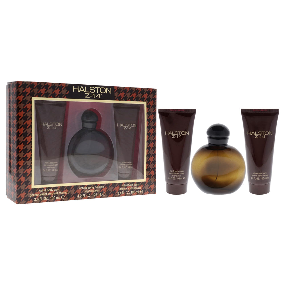 Halston Z-14 aftershave balm tub for soothing, scent-ready skin.