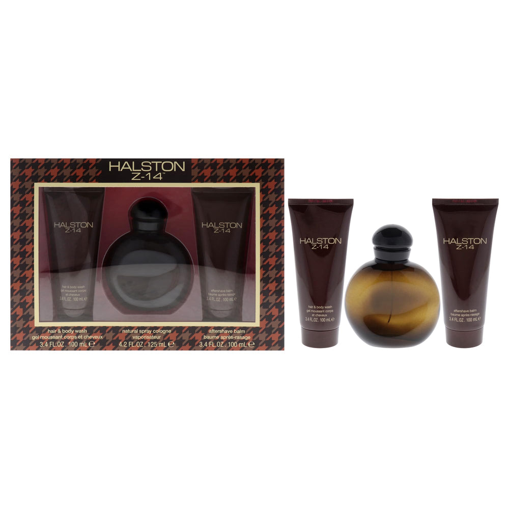 Halston Z-14 EDC bottle ready for daily wear with cedar-spice appeal.