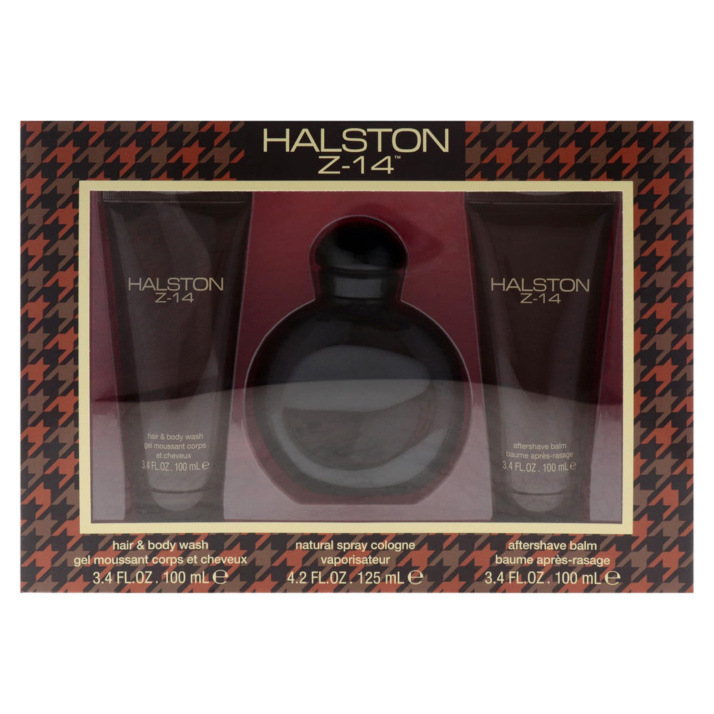 Halston Z-14 closeup highlighting leather and spice notes.