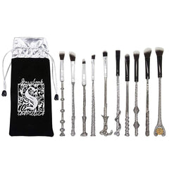 Hamowtux Harry Gifts wand brush with aluminum handle for durable daily makeup