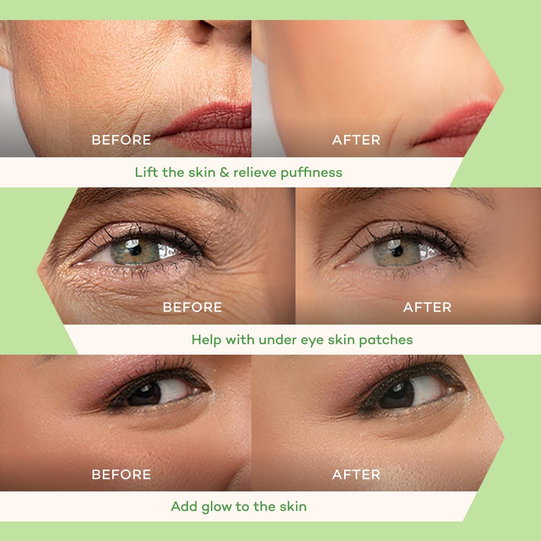 Hana Emi LUONKOS lymphatic drainage massage focus under eyes and jawline
