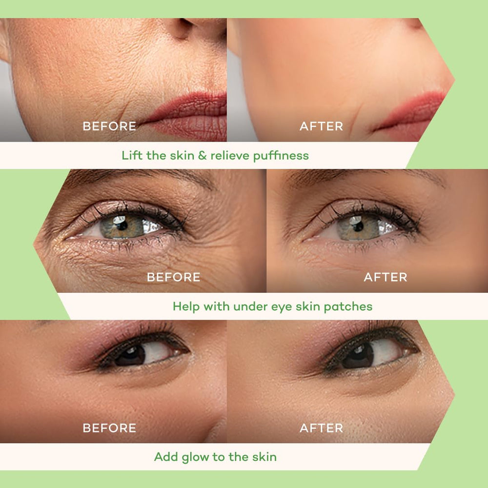 Hana Emi LUONKOS lymphatic drainage massage focus under eyes and jawline