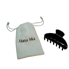 Hana Mia thick-hair 4-inch clip offering lightweight, all-day comfort.
