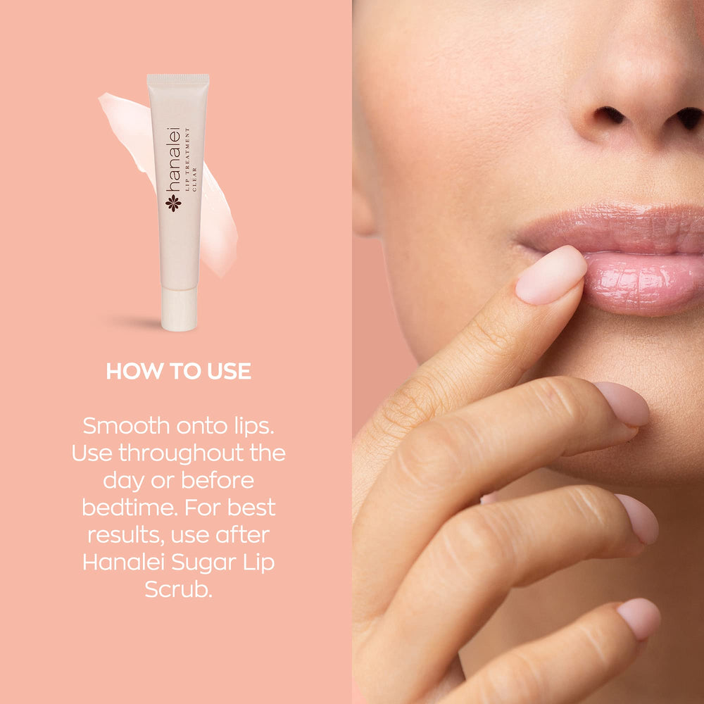 Hanalei cruelty-free certification badge for ethical lip care.
