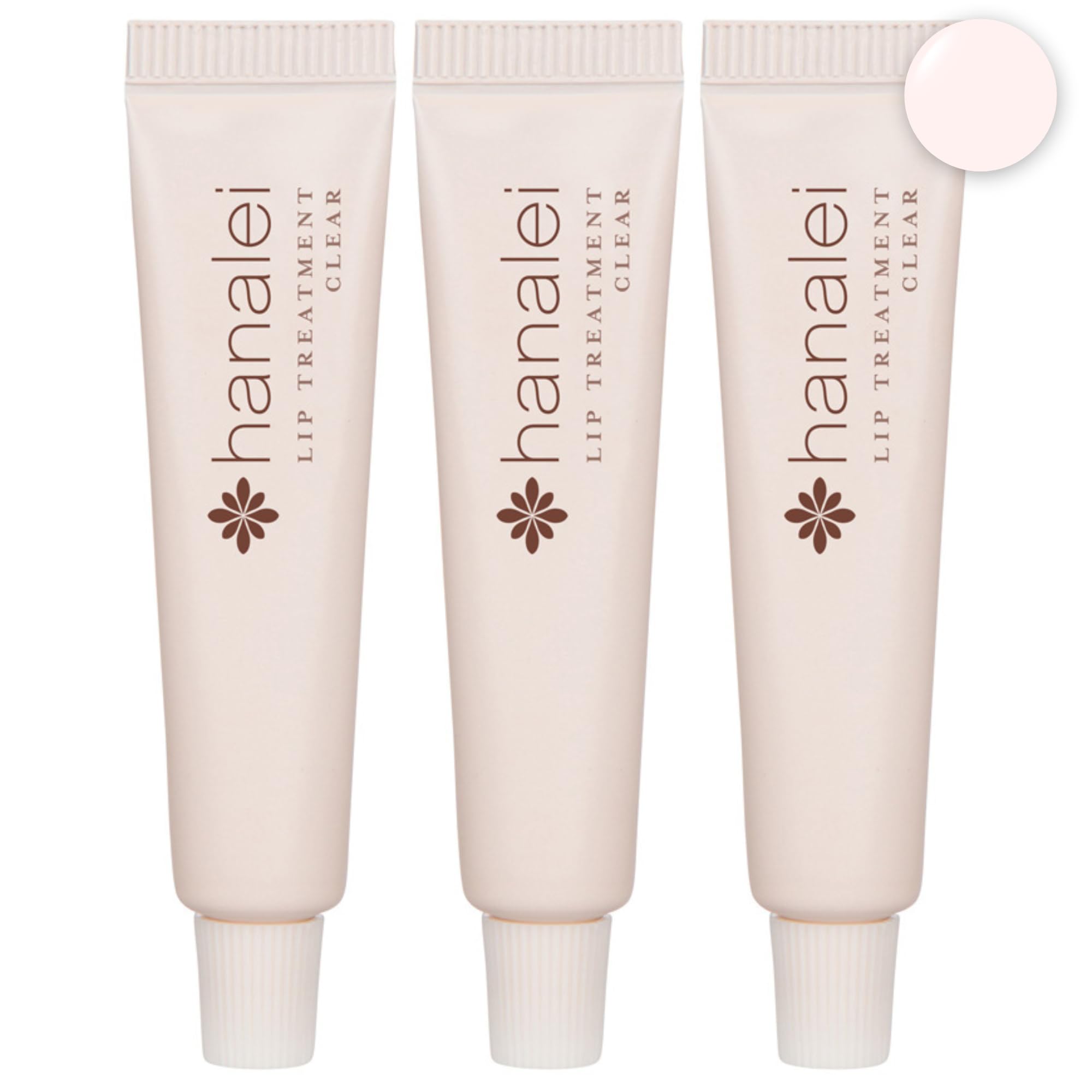 Hanalei Hydrating Lip Treatment balm tube front view for lasting moisture and clear tint.