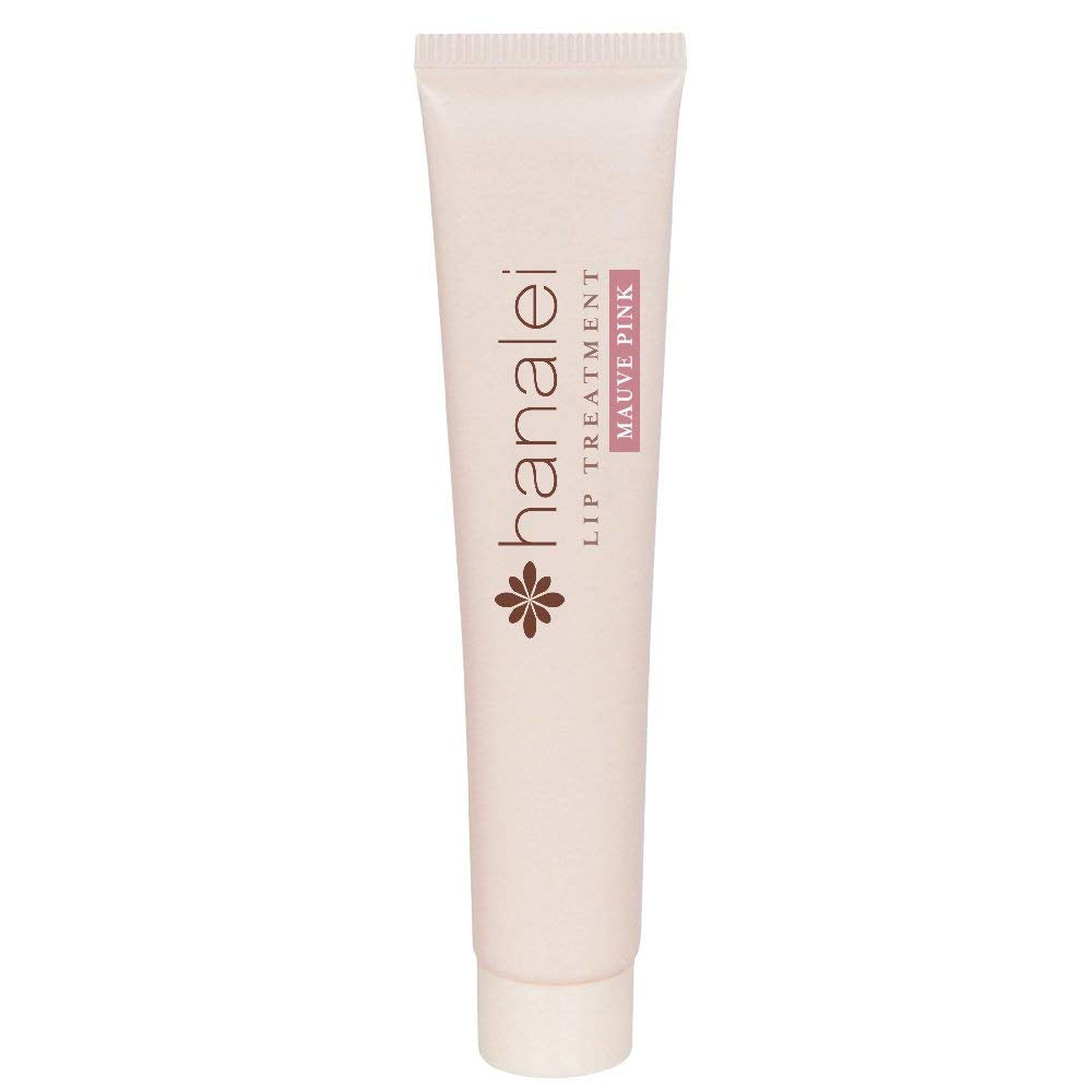 Hanalei Lip Treatment bottle closeup showcasing nourishing kukui oil for hydration.