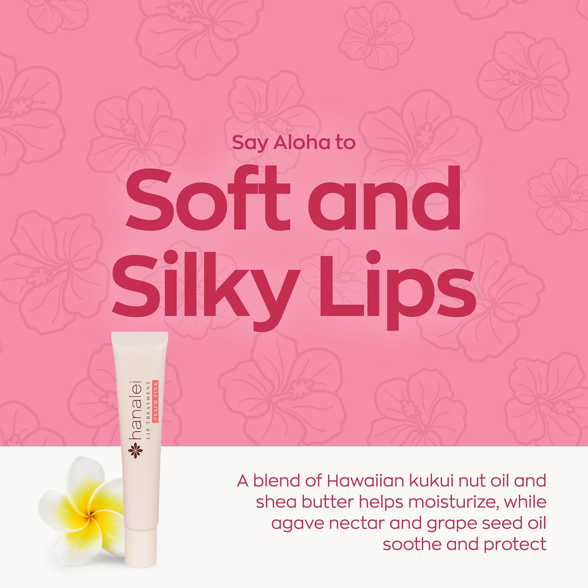 Hanalei Lip Treatment cruelty-free Leaping Bunny logo emphasizes ethics.
