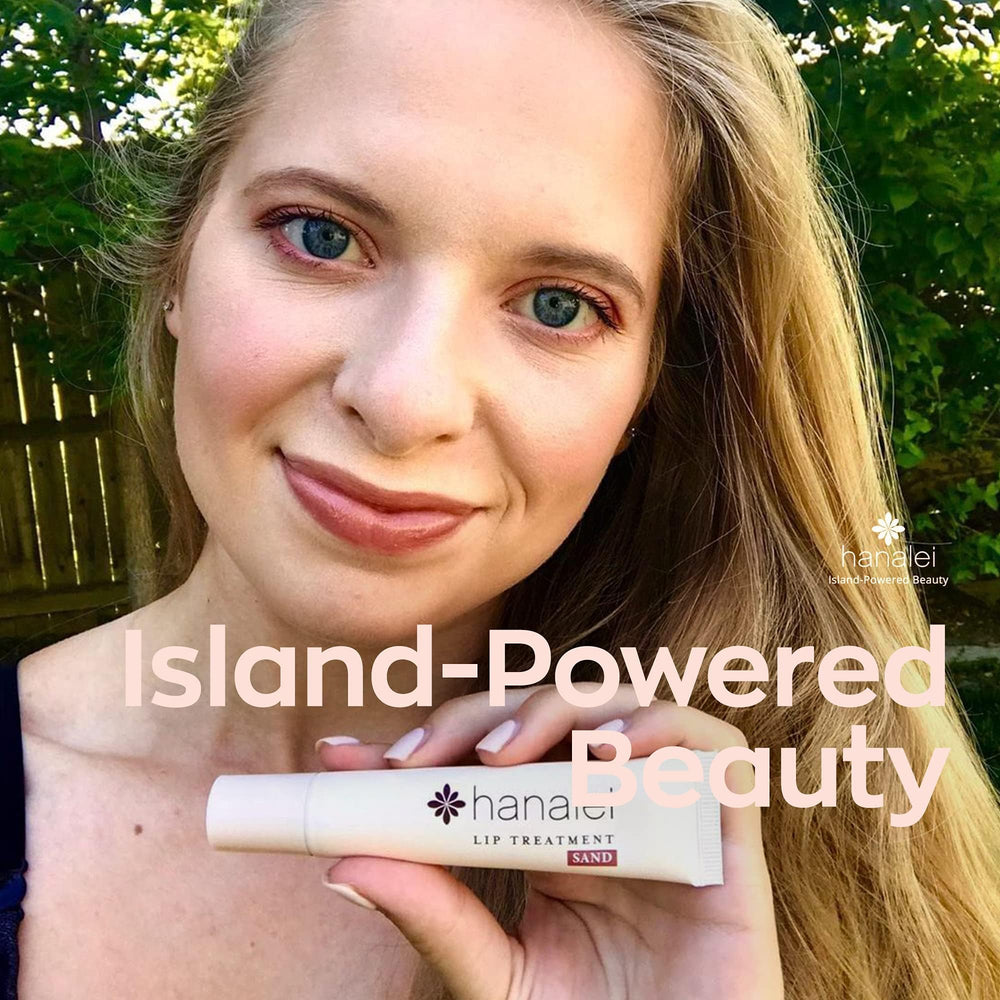 Hanalei Lip Treatment cruelty-free symbol beside packaging as ethical choice