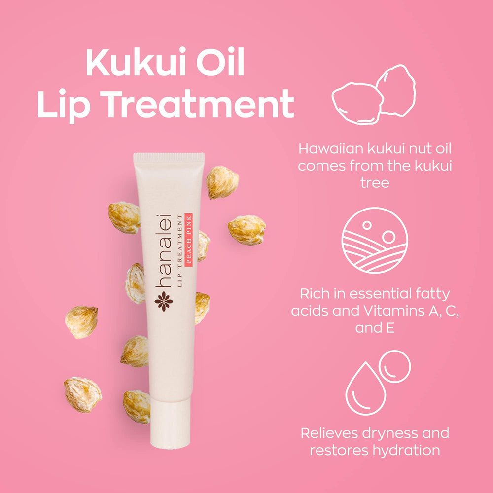 Hanalei Lip Treatment full-size 15g bottle showing rich moisturization.