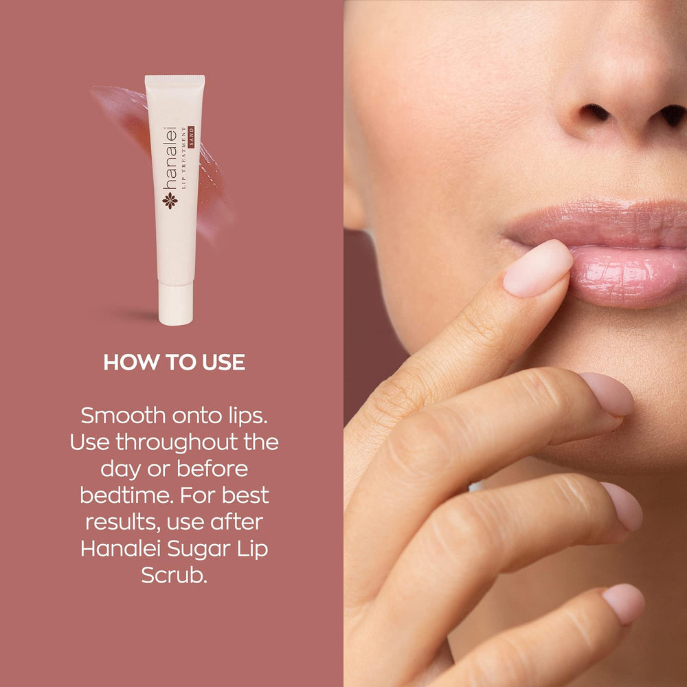 Hanalei Lip Treatment grapeseed oil integration promoting moisture protection