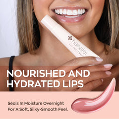 Hanalei Lip Treatment kukui-oil-rich formula enhances moisture retention