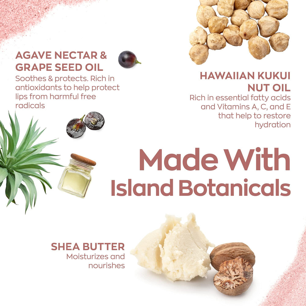 Hanalei Lip Treatment natural nude tint on lips for subtle color