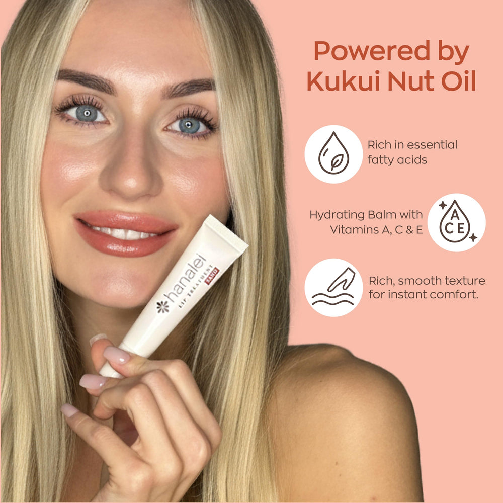Hanalei Lip Treatment travel pack 5g trio for on-the-go moisture
