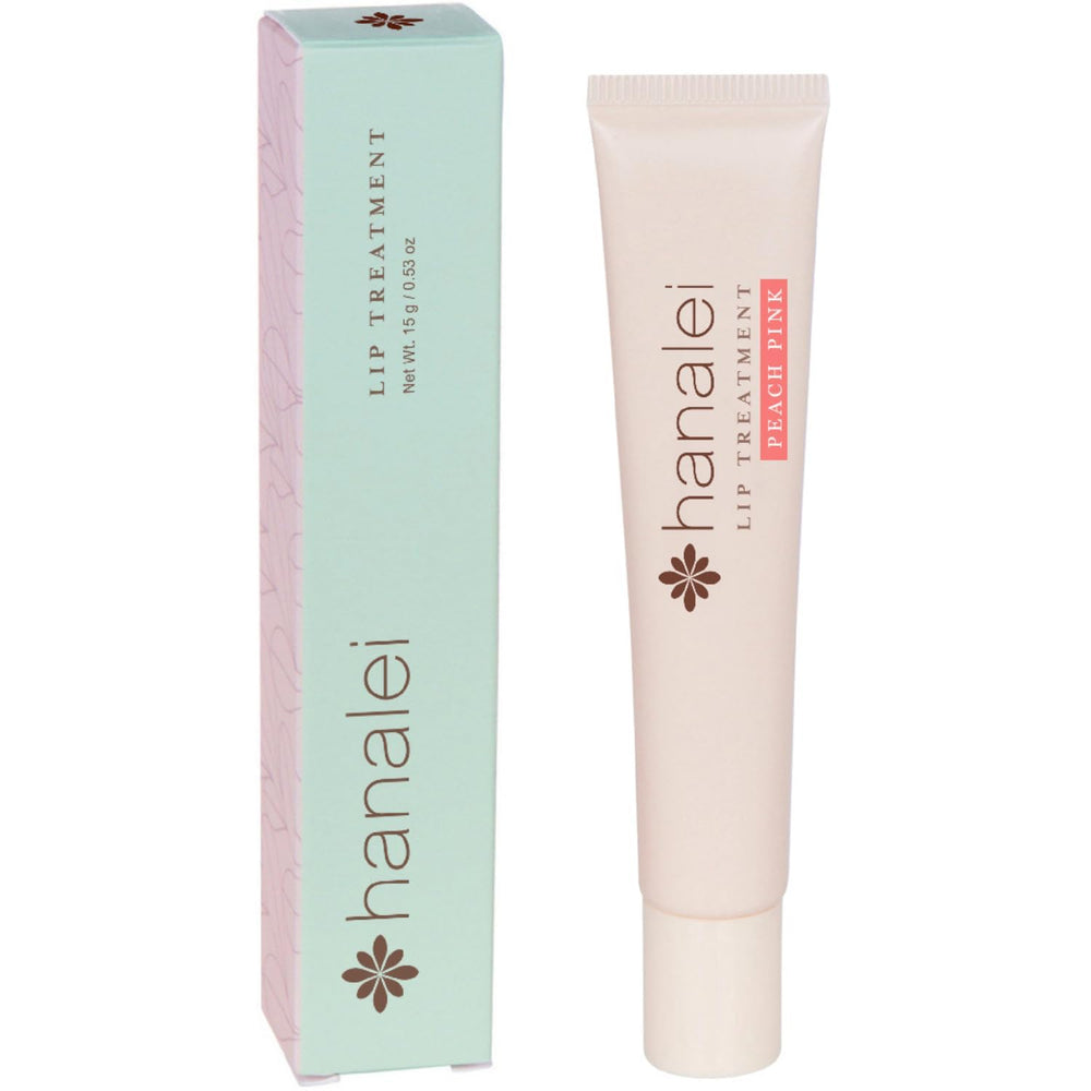 Hanalei lip treatment travel pack shows three 5g tubes for on-the-go moisture.