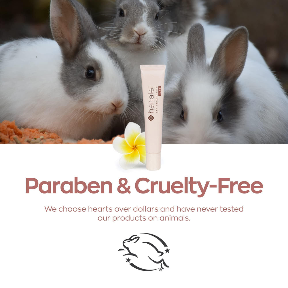 Hanalei Lip Treatment travel-size pack alongside full-size for on the go