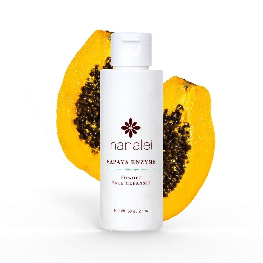 Hanalei Papaya Powder Cleanser travel-friendly size for weekend trips