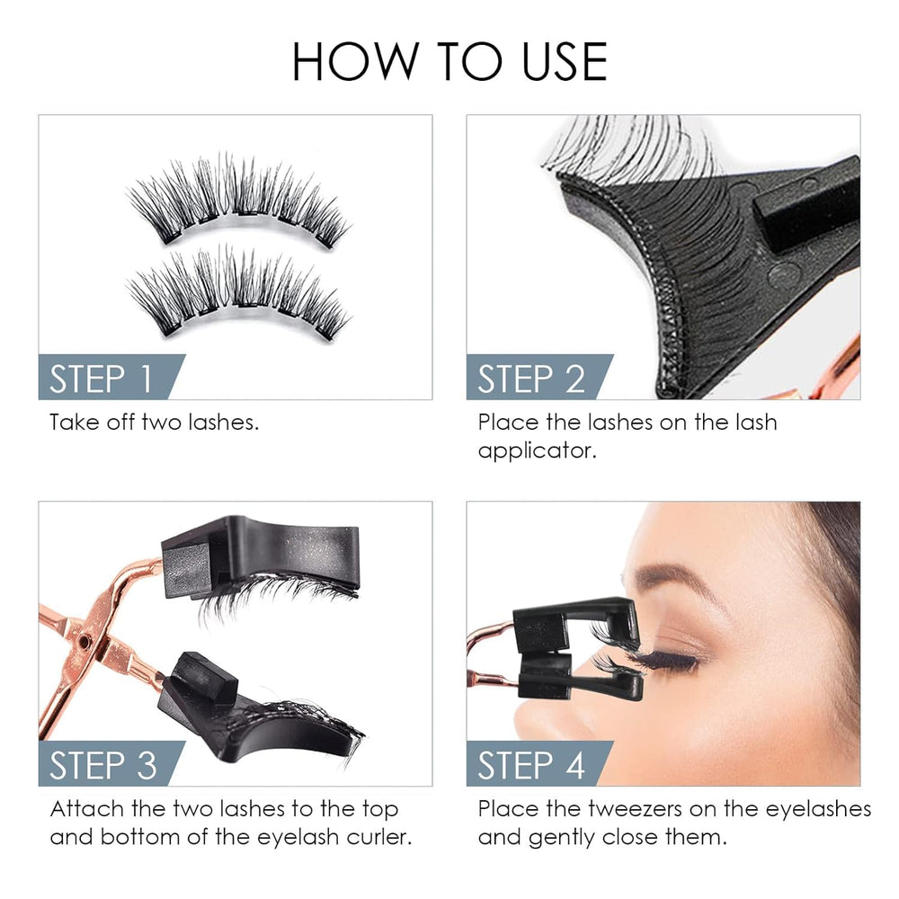 HANASCAR reusable lashes offer multiple wears thanks to durable magnets