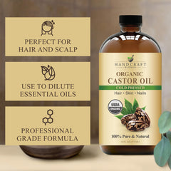 Handcraft Blends applied to hair ends showing smoother, conditioned-looking strands