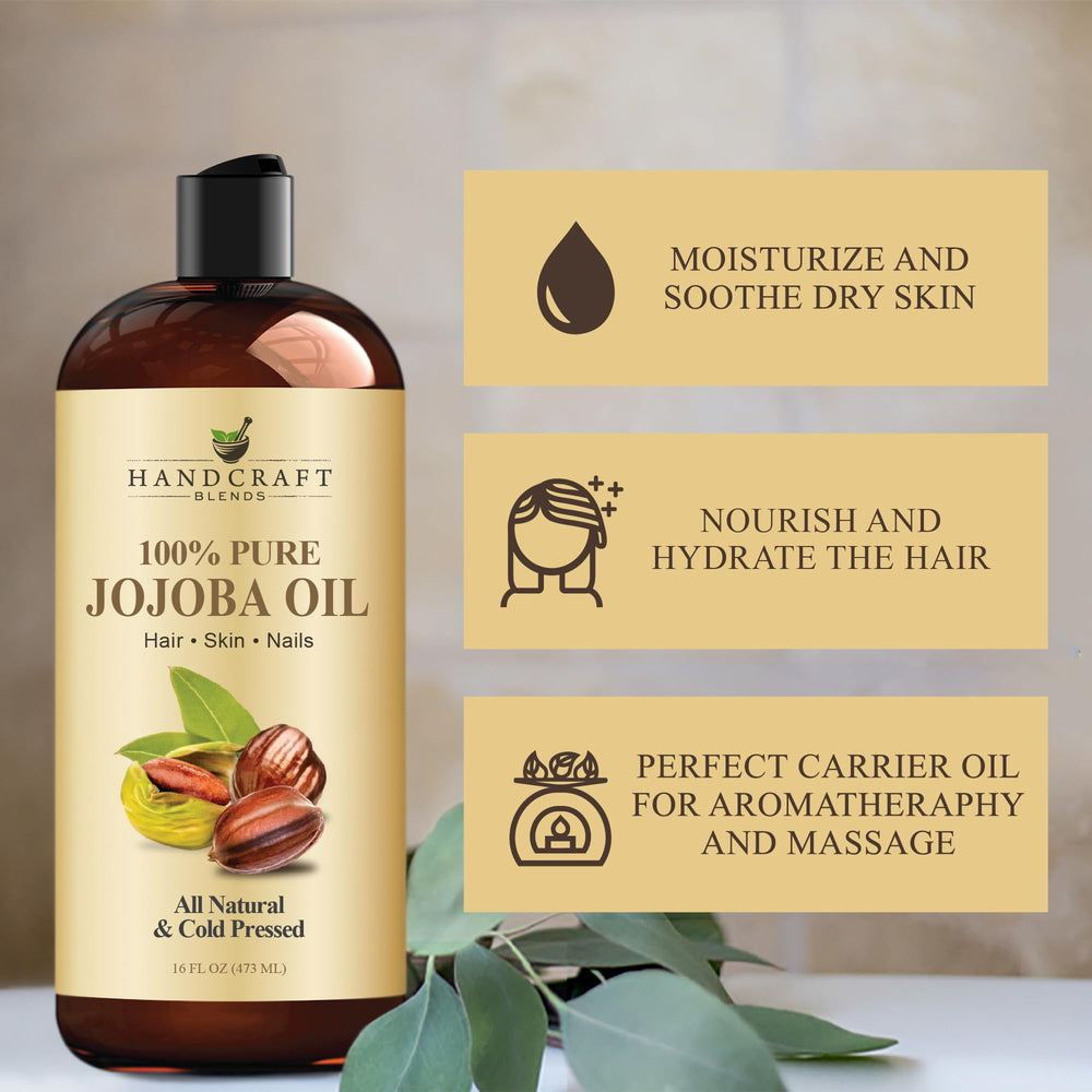 Handcraft Blends jojoba oil blended with essential oils demonstrating safe dilution