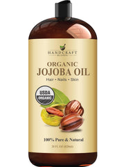 Handcraft Blends Jojoba Oil bottle ready for daily skin hydration.