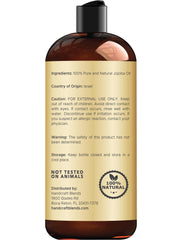 Close-up of Handcraft Blends jojoba oil texture highlighting lightweight absorption