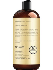 Handcraft Blends Jojoba Oil on skin image, lightweight hydration without clogging pores.