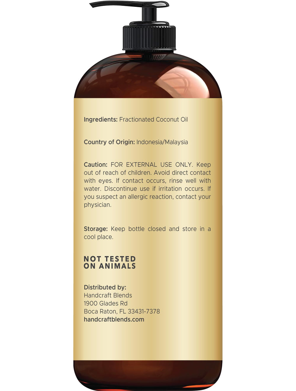 Handcraft Blends oil texture drop on surface highlighting smooth, non-greasy absorption