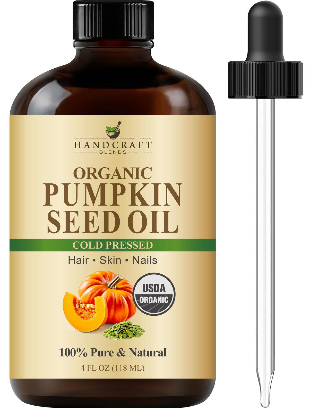 Handcraft Blends front bottle showing label and packaging for quick identification and trust