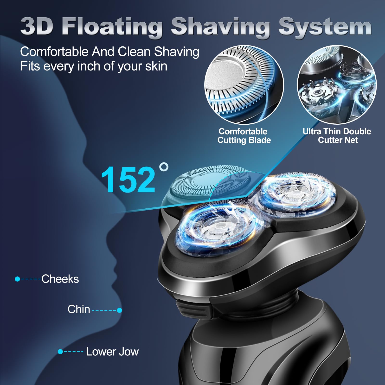 Handsomeface nose hair trimmer attachment adds detail grooming with minimal irritation.