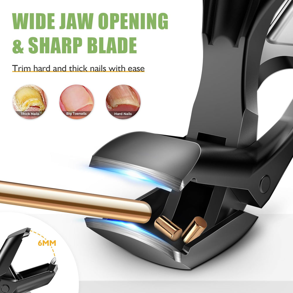 HANDWENG anti-splash catcher keeps clippings contained for cleaner grooming.