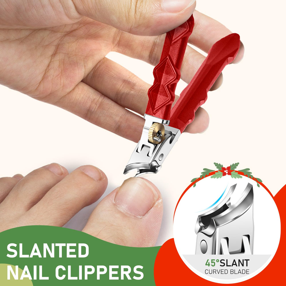 HANDWENG ingrown-nail clippers curved blade fit nail shape for precise trimming.