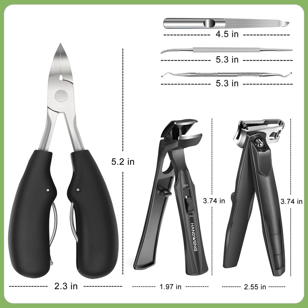 HANDWENG ingrown nail file included for gentle care