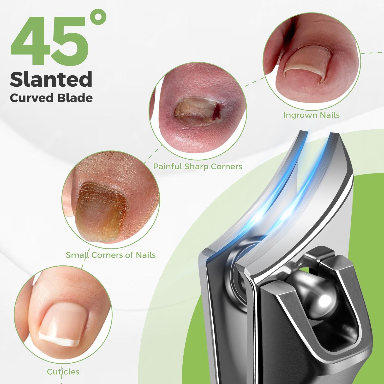 HANDWENG ingrown nail lifter helps lift edges for gentler trimming