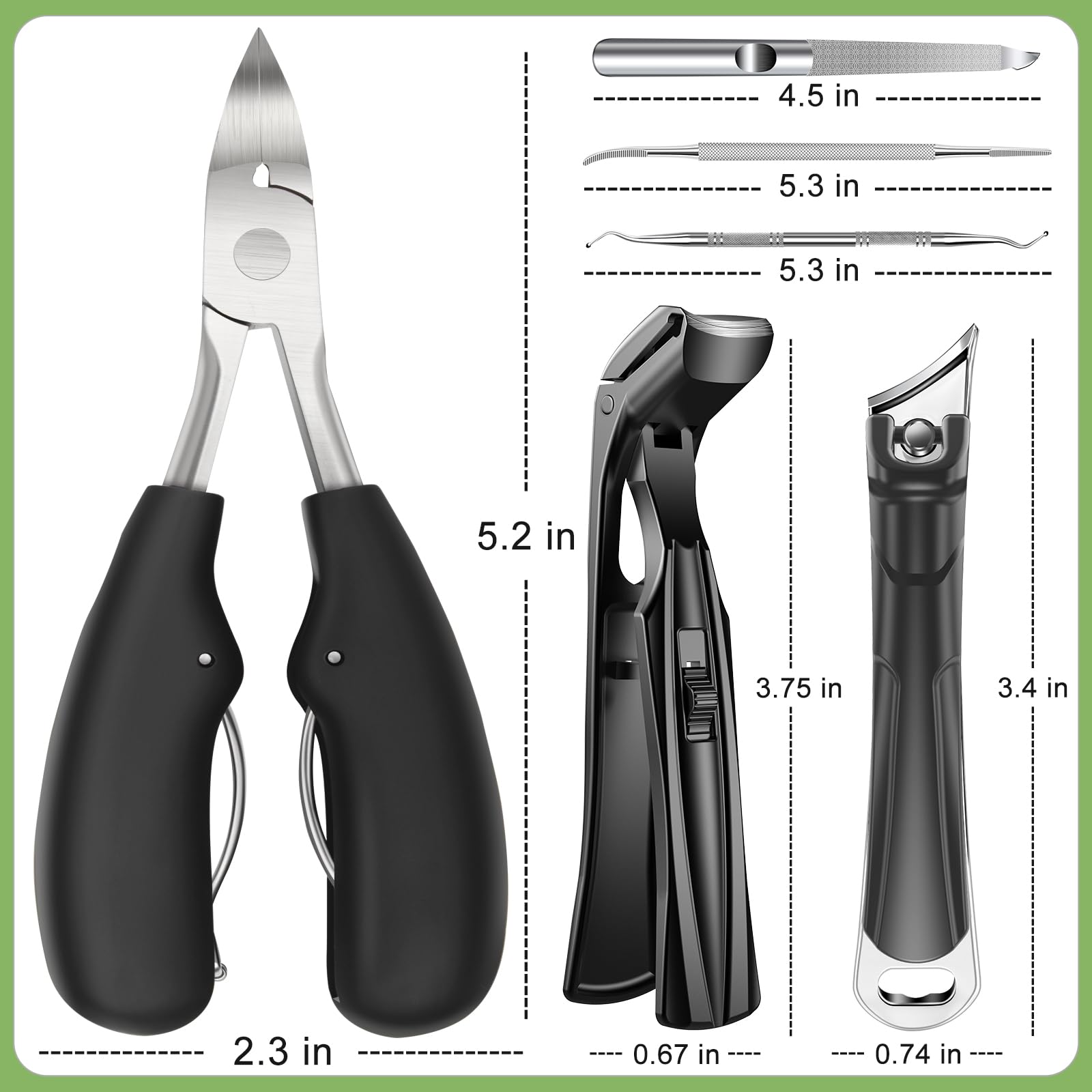 HANDWENG nail clipper catcher keeps clippings contained for tidy grooming.