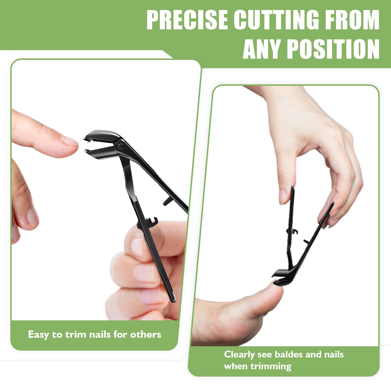 HANDWENG safety lock keeps the clipper secure between uses and travels.