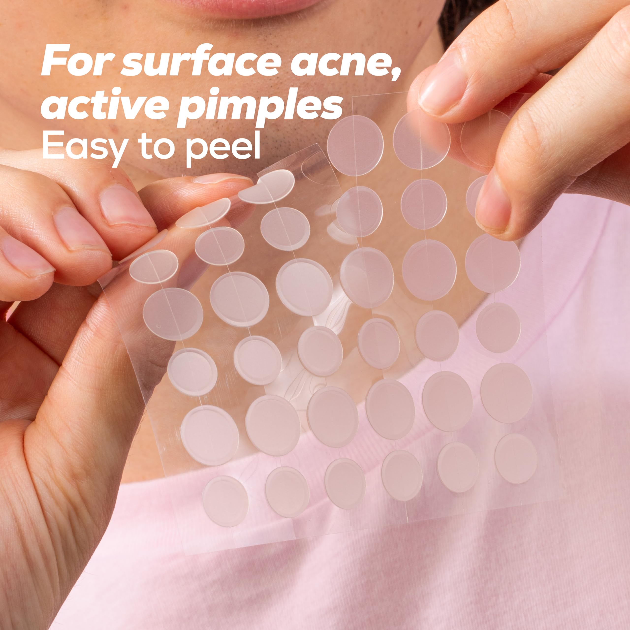 HANHOO blemish patch absorbing fluid demonstrates gunk drawing.