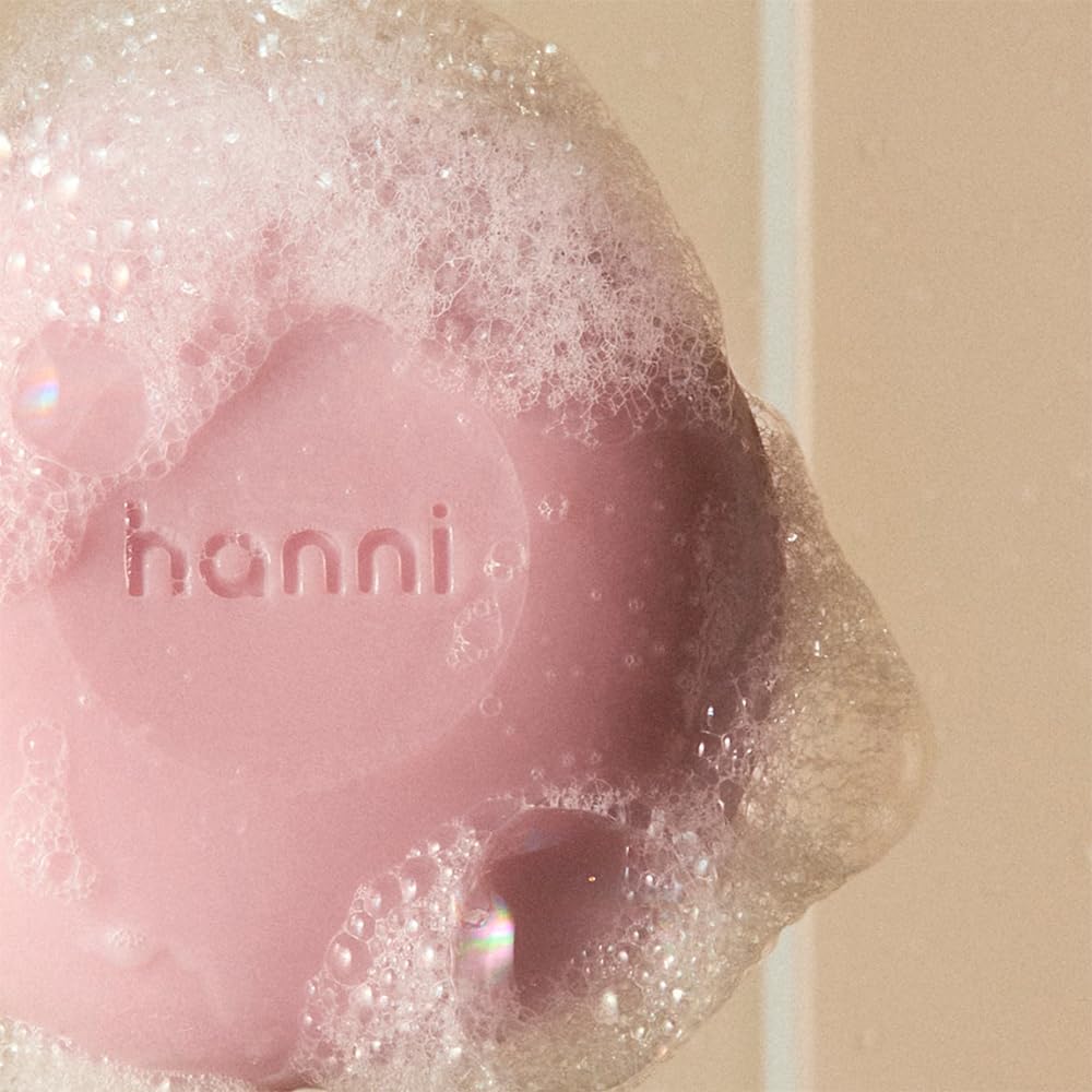 HANNI Cocoon Cleanse soap-free formula offers gentle cleansing for intimate areas.