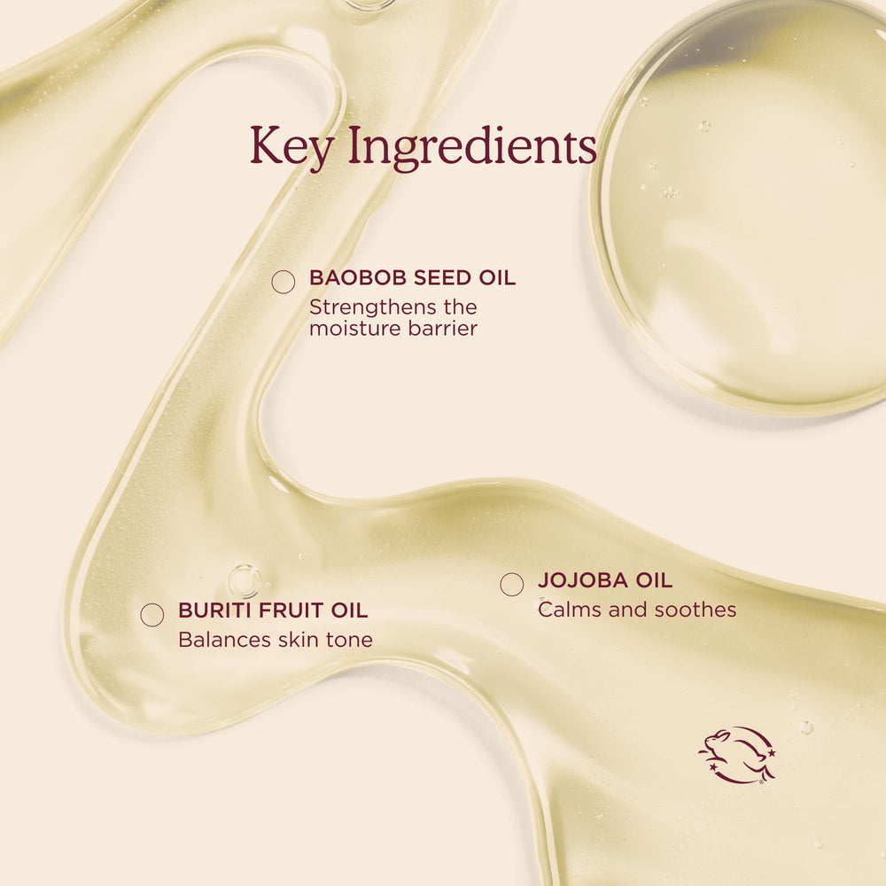 HANNI Good Aura buriti oil focus image for refreshing softness.