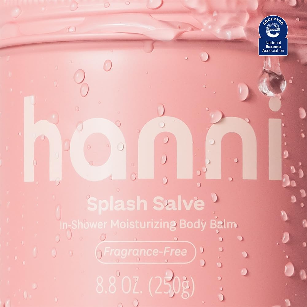 HANNI Splash Salve after-use glow-like softness on moisturized skin