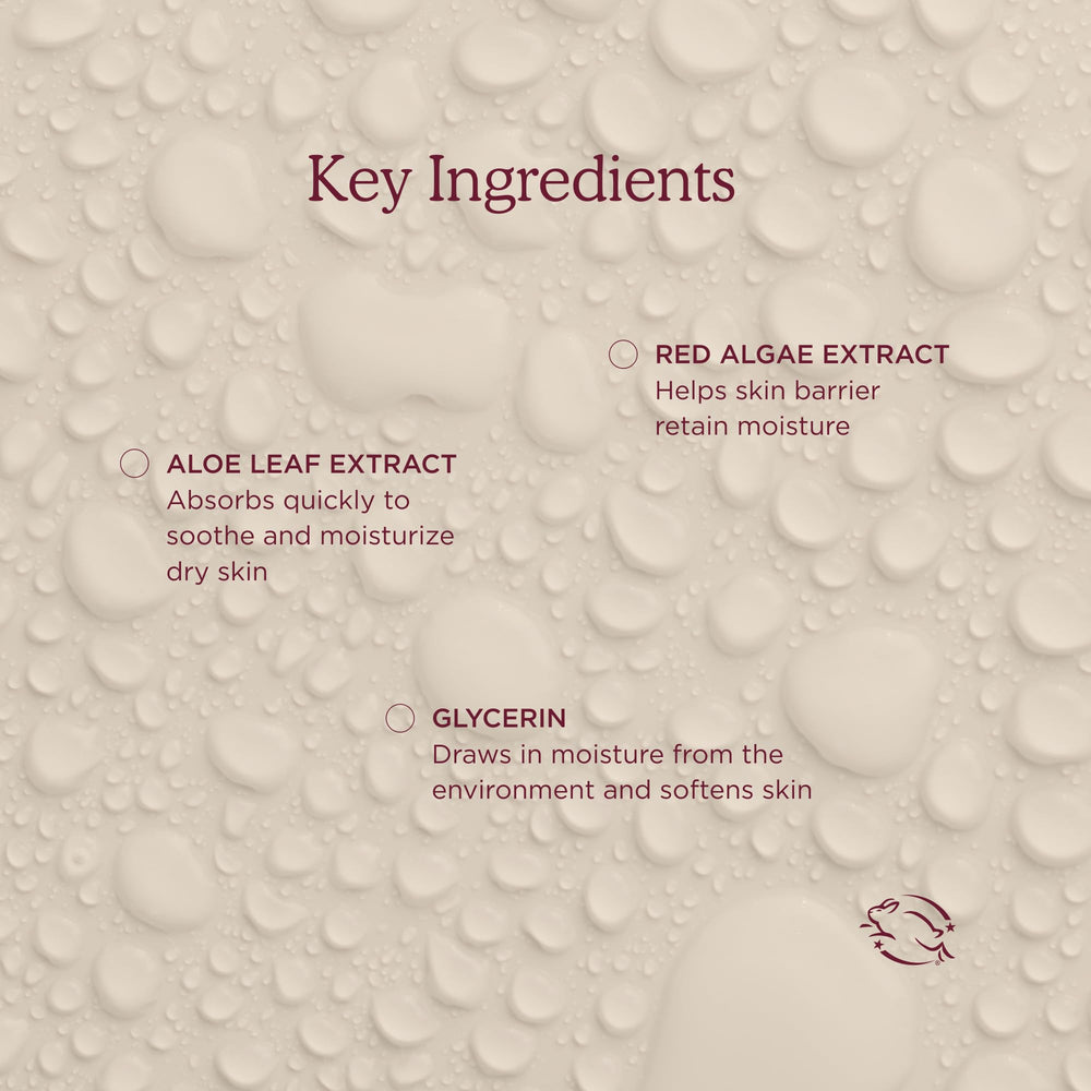 HANNI Water Balm applied to damp skin for customizable hydration