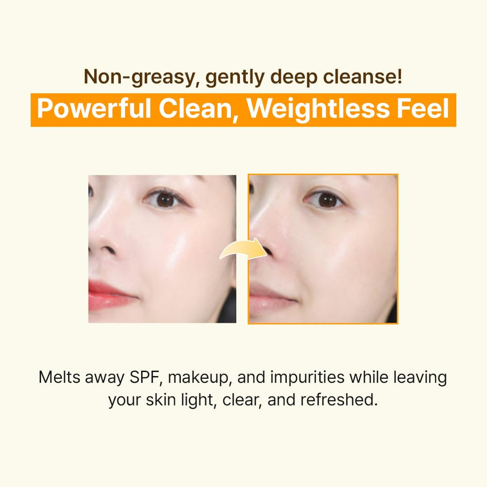 Hanskin Pore Cleansing Oil tea tree oil ingredient for natural cleansing.