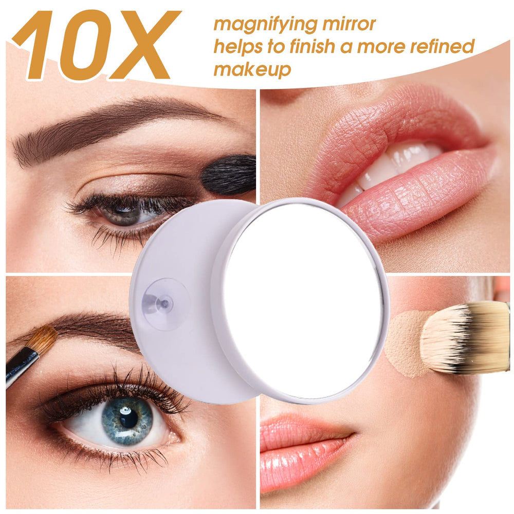 Hansong vanity mirror with lights tempered glass adds safety and clarity.